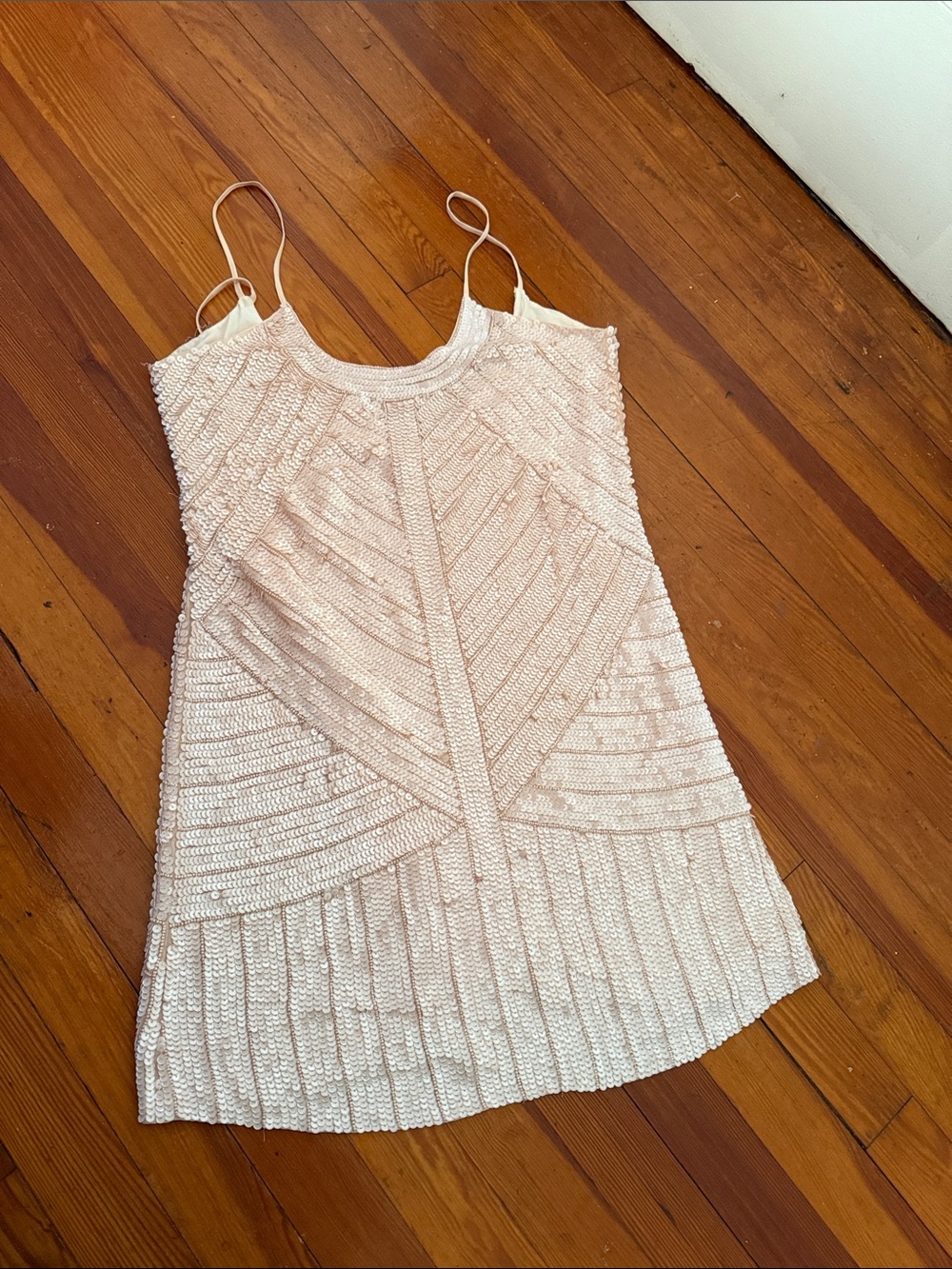Parker Sequin Spaghetti Strap Mini Dress Dress for Graduation, Summer Brunch